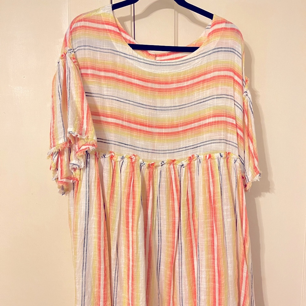Free People Striped Tunic
